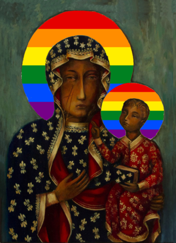 Virgin Mary LGBTQ