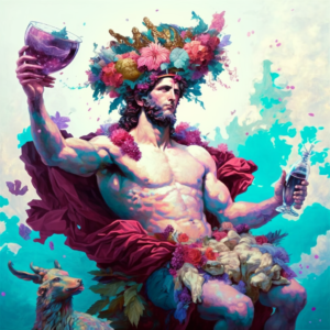 Greek god Dionysus - Spud Murphy