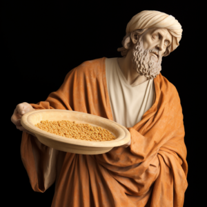 Pythagoras and beans