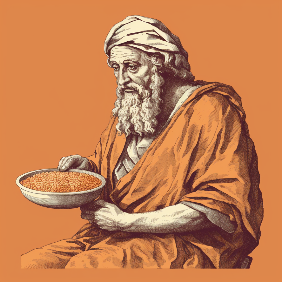 Pythagoras didn't eat beans